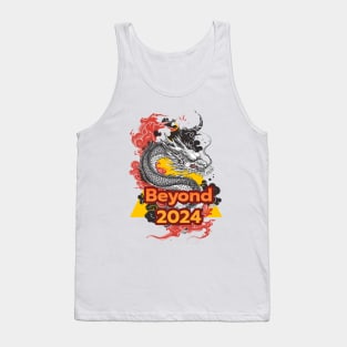 Chinese Dragon Beyond 2024: Pop Art Illustration Tee Tank Top